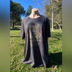 Lucky brand ~X-Large Men “1957 13 LA Califas” Gray graphic T-shirt
